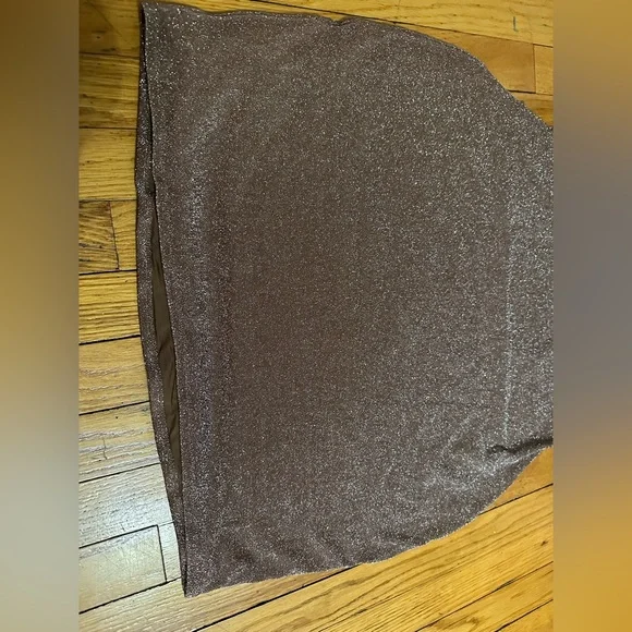 SKIMS Glitter Swim Metallic Dress in Cocoa Size 3X NWT! - Picture 2 of 11